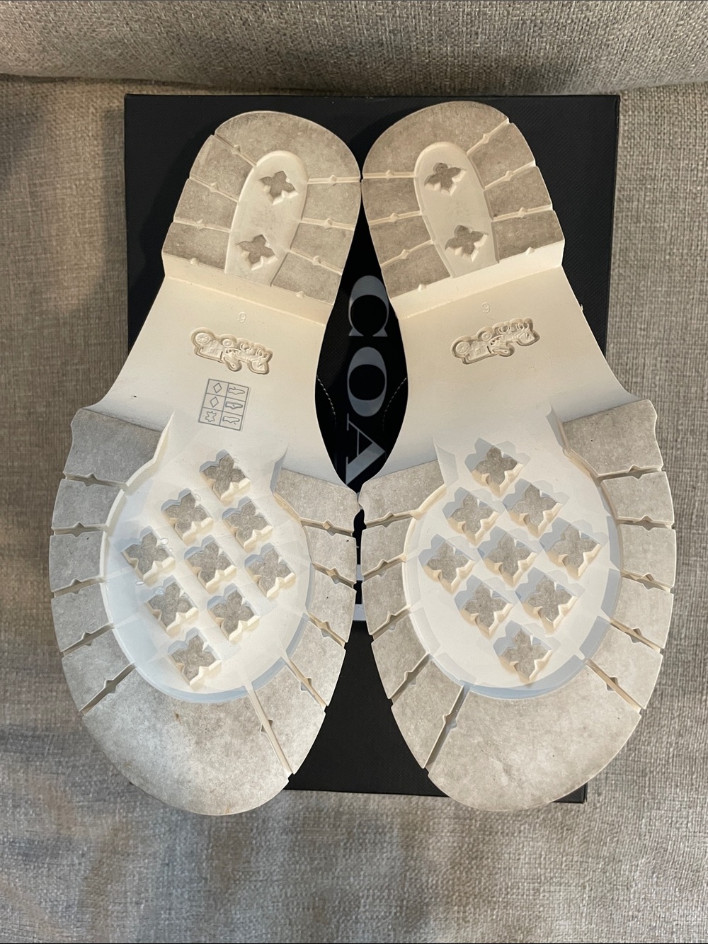 Coach Piper Leather Sandal - Picture 6 of 14